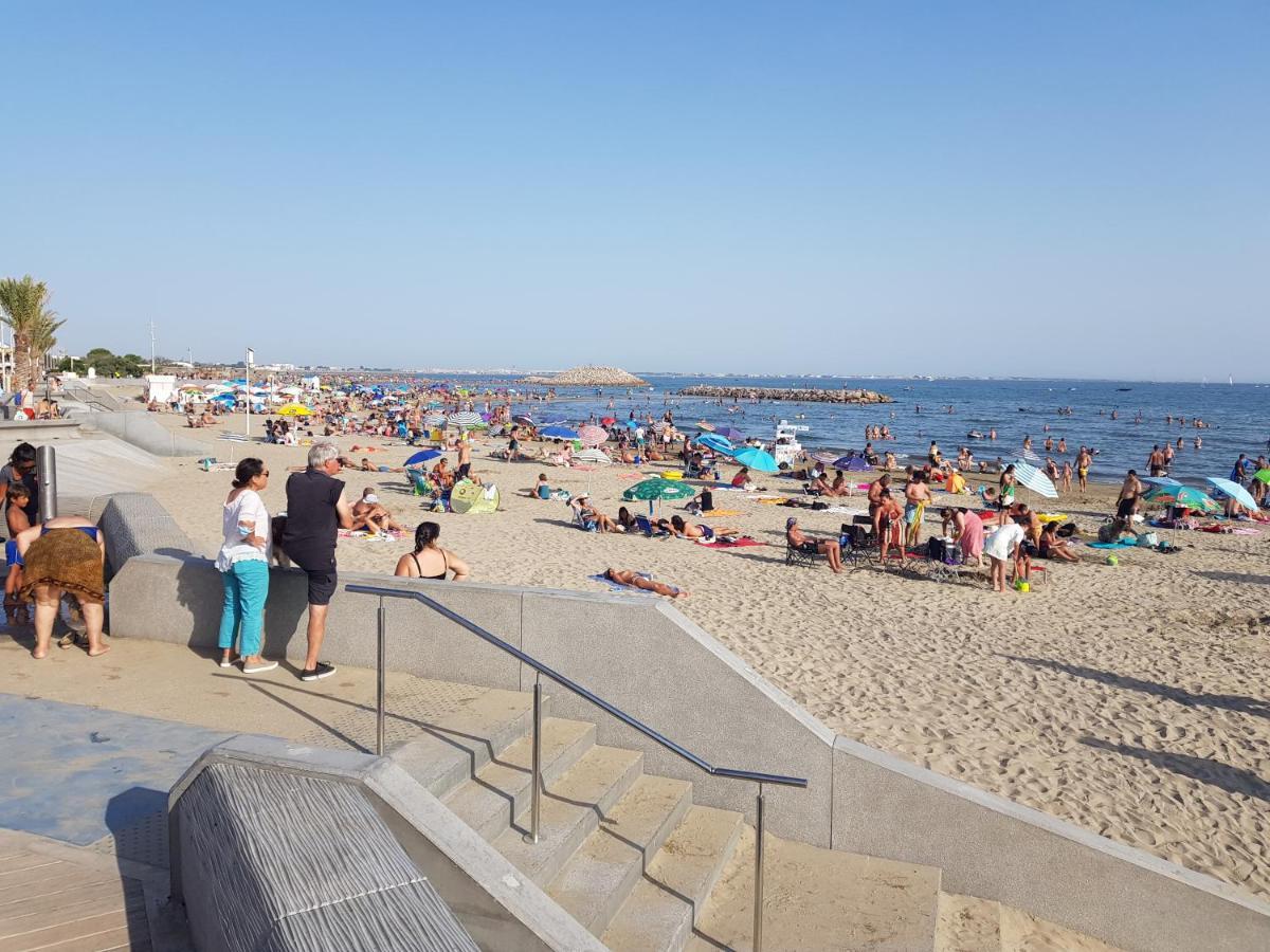 Corail Studio - 2Min Plage Centre Ville - Clim - Wifi - Parking Prive - Ideal Famille - La Grande Motte Exterior foto